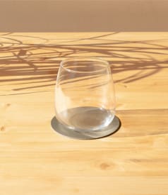 SKINNATUR - dessous de verre circle - 10cm rond - 1set/6pc - ARGENT img