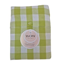 WOW - tischdecke - 150x250cm - 2st - SPRING EVERGREEN img