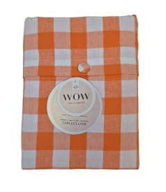 WOW - tischdecke - 150x250cm - 2st - SPRING APRICOT img