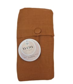WOW - serviette - 45x45cm - 6sets/4st - ESSENCE HENNA img