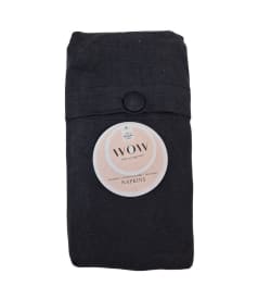 WOW - serviette - 45x45cm - 6sets/4pc - ESSENCE MIDNIGHT img
