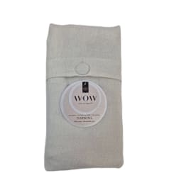 WOW - servet - 45x45cm - 6sets/4st - GLOW CHAMPAGNE img