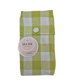WOW - serviette - 45x45cm - 6sets/4pc - SPRING EVERGREEN img