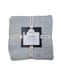 WOW - recycelte plaid - 130x190cm - 2st - RIVELLE MIST img
