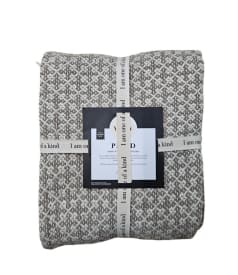 WOW - recycled plaid - 130x190cm - 2pc - MIRELLE COCOA img