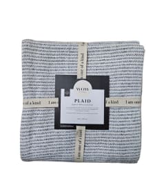 WOW - recycled plaid - 130x190cm - 2pc- WAVELY AQUA img