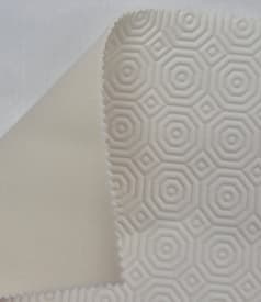 TISCHPOLSTER TRIKOT PVC - 110cm - 20m - weiss img
