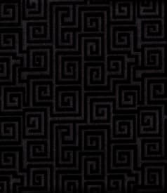 BEAU TIQ - 140cm - 15m - MEANDRA INK BLACK img