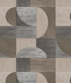 BONITA - 155cm round - 6pc/roll - PAC WOOD GREY img