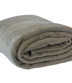 GRAND LUXE - microfiber plaid - 150x200cm - 2pc - UNI OLIVE img