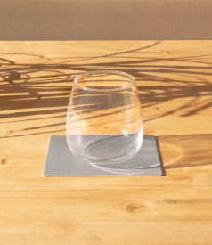 SKINNATUR - untersetzer - 13x10cm - 1set/6st - SILVER img