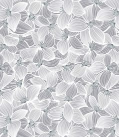 BONITA - 140cm - 20m - FLOR DE IRIS ICE GREY img