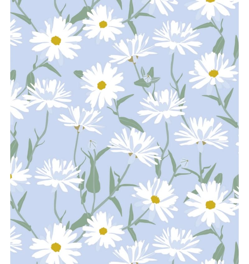 BONITA - 140cm - 20m - SERENE FIELDS BLUE BON3R503 img