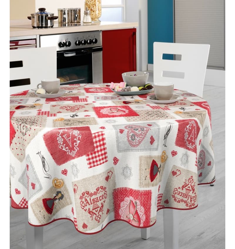 BONITA - 155cm rond - 6st/rol - COLMAR RED BON665Q801 img