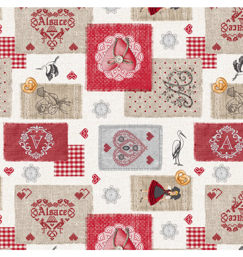 BONITA - 155cm rond - 6st/rol - COLMAR RED BON665Q801 img