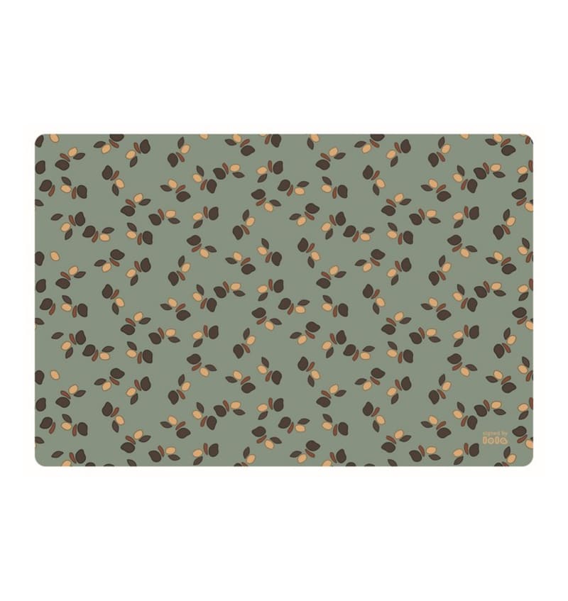PLACEMAT - anti-slip - 30x45cm - 12st - FLOWER TO  LOA4059 img