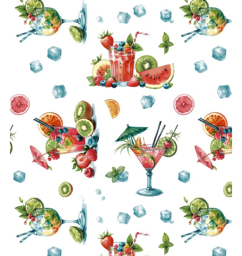 BONITA - 155cm rond - 6st/rol - FRUIT COCKTAIL BON665U101 img