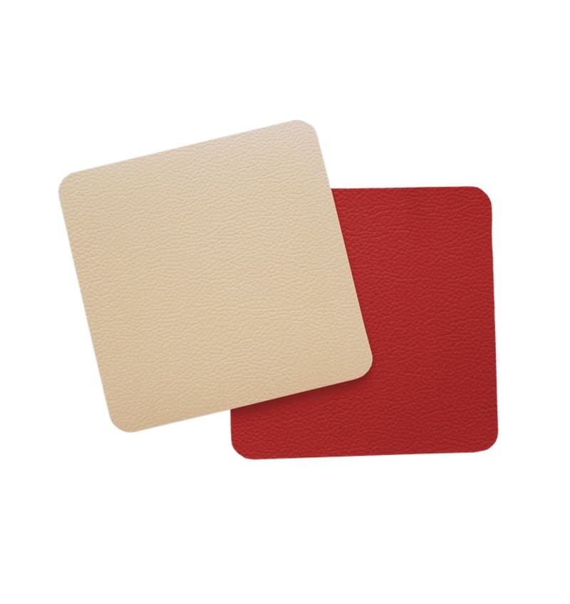 LUNAR - onderzetter - 10x10cm - 1set/6st - BURGUND LUN10105 img