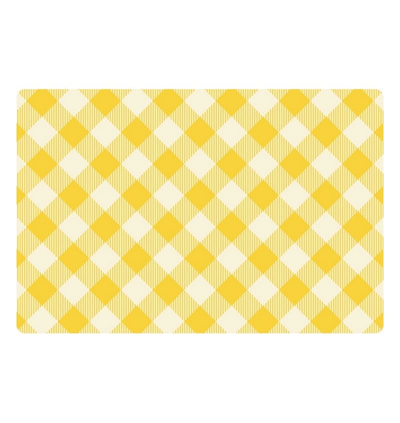 PLACEMAT - anti-slip - 30x45cm - 12st - SUNNY CHEC PLM5336 img