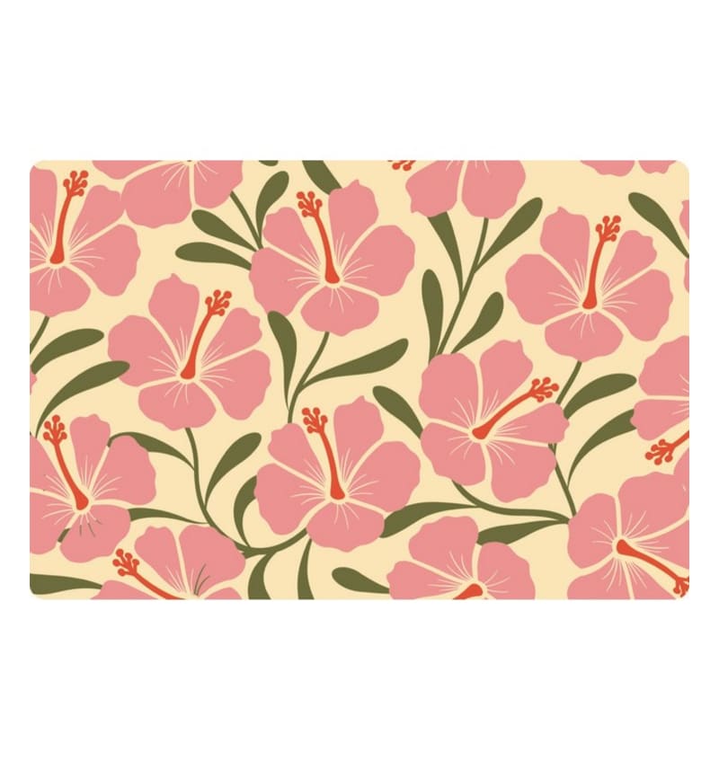 PLACEMAT - anti-slip - 30x45cm - 12st - TROPICAL B PLM5337 img