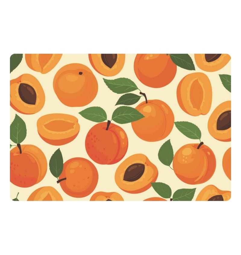 PLACEMAT - anti-slip - 30x45cm - 12st - JUST PEACH PLM5341 img
