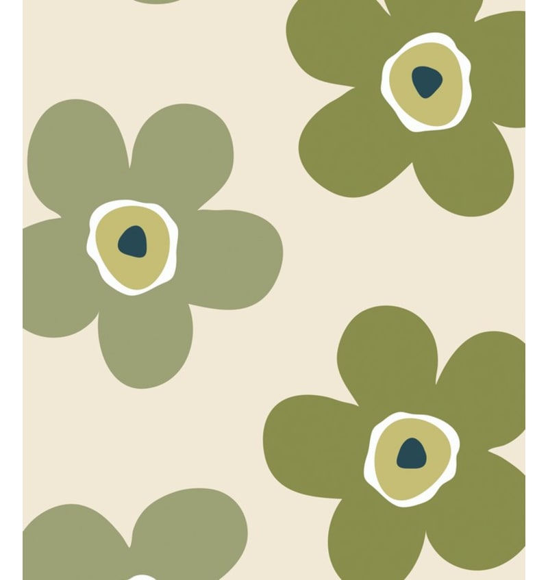 LOLA - tafellaken 140cm rond - SMALL BIG FLOWER MO LAL11680 img