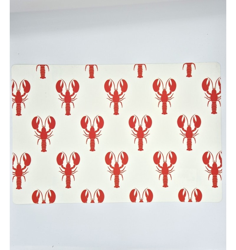 PLACEMAT - anti-slip - 30x45cm - 12st - LOBSTERS PLM5089 img