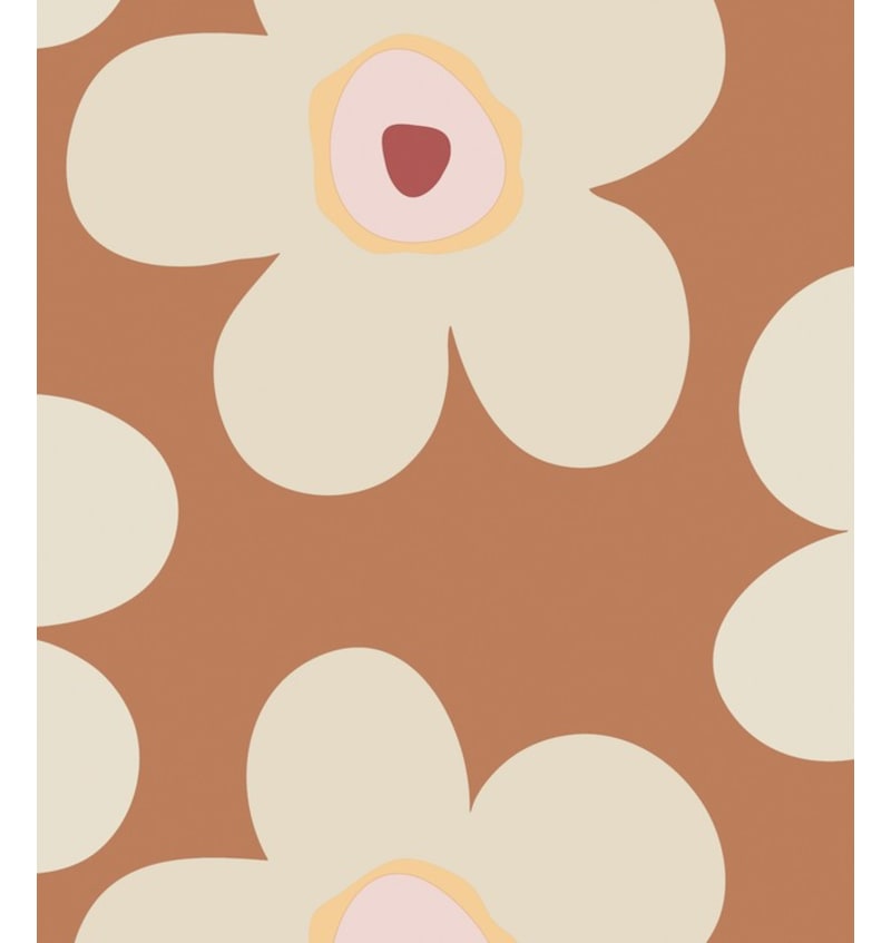 LOLA - tafellaken 140cm rond - BIG FLOWER CHAI LAT LAL11697 img