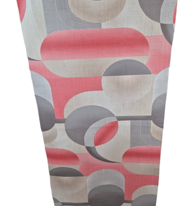 UNINAP - textiel effect - 140cm - 15m - RETRO RED/ UNI431510 img