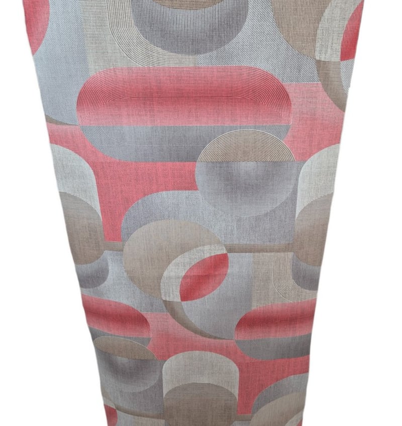 UNINAP - textiel effect - 140cm - 15m - RETRO RED/ UNI431511 img