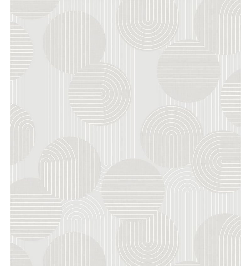BONITA FELTEX - 140cm - 15m - CIRKLES WHITE FEL1G102 img