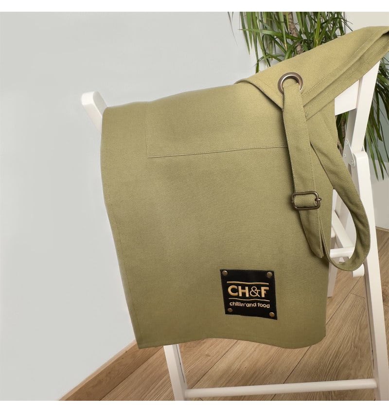CHEF - schort - 70x90cm - 4st - BBQ OREGANO - detail CHEF01002 img