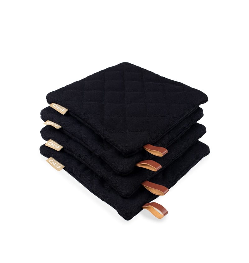 CHEF - pannenlap met pocket - 20x20cm - 8st - BBQ CUMIN - sfeerfoto CHEF02001 img