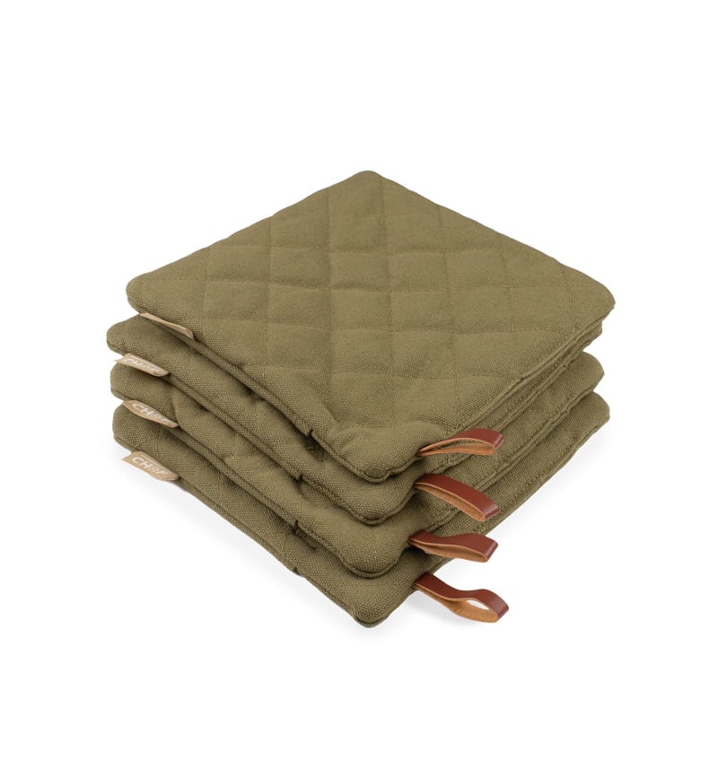 CHEF - pannenlap met pocket - 20x20cm - 8st - BBQ OREGANO - sfeerfoto CHEF02002 img