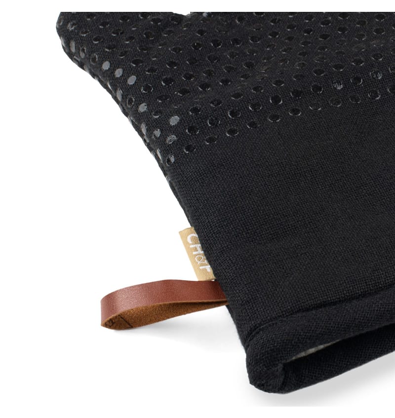 CHEF - ovenwant - 18x33cm - 8st - SIL.DOTS LICORICE - detail CHEF03101 img
