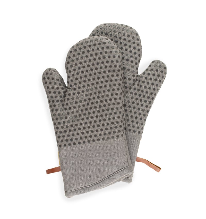 CHEF - ovenwant - 18x33cm - 8st - SIL.DOTS GRAPHITE - sfeerfoto CHEF03102 img