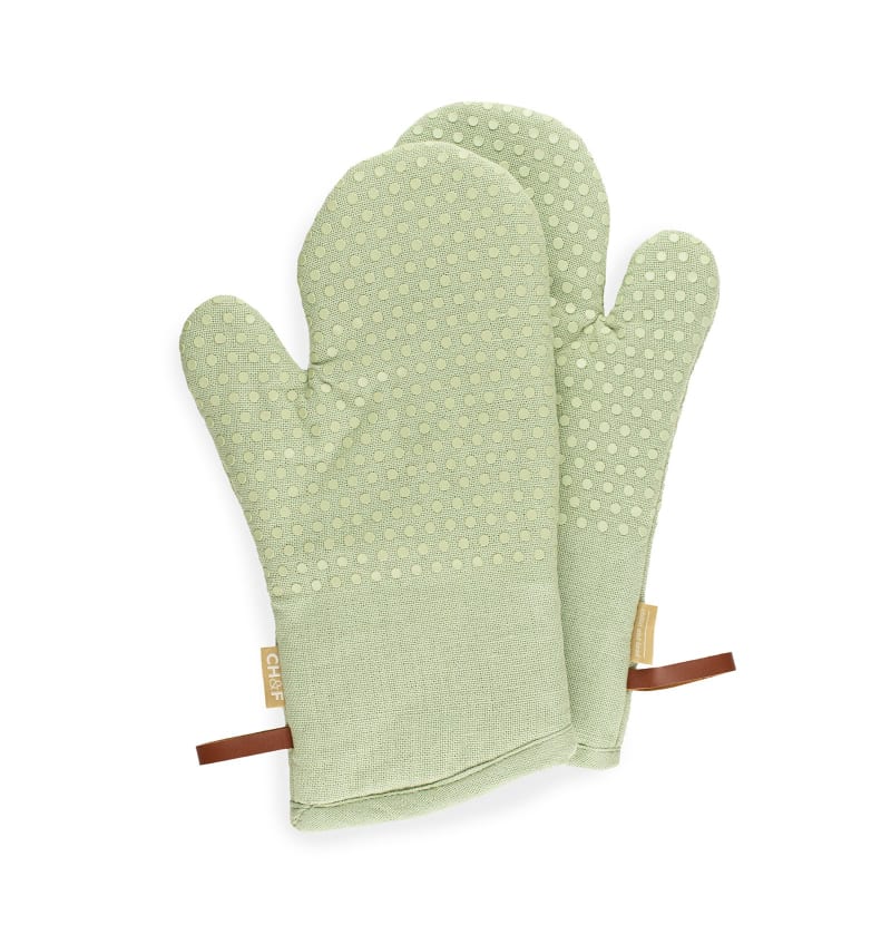 CHEF - ovenwant - 18x33cm - 8st - SIL.DOTS CELADON - sfeerfoto CHEF03105 img
