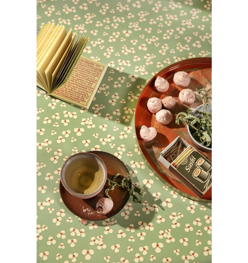 LOLA - 140cm - 20m - NIWA GREEN TEA - detail LAL01669 img