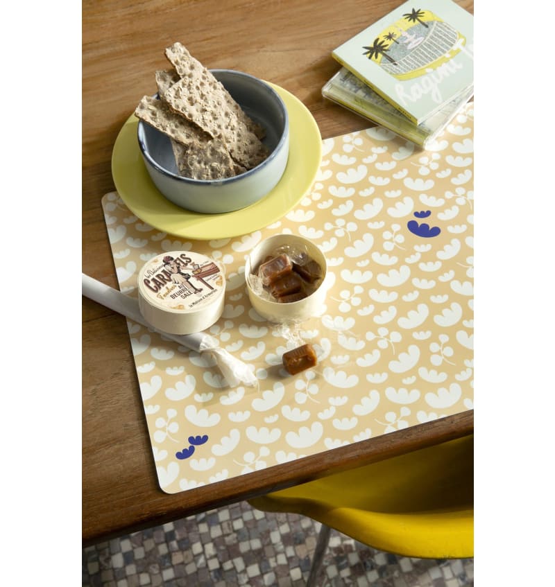 PLACEMAT - anti-slip - 30x45cm - 12st - PARACHUTE ANGORA - detail LOA4054 img