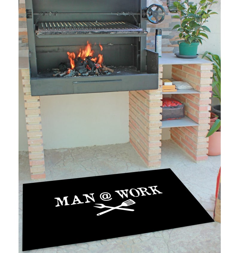 MAT - brandwerend - 75x120cm - haak - 5st - MAN AT WORK - sfeerfoto MAT0101 img