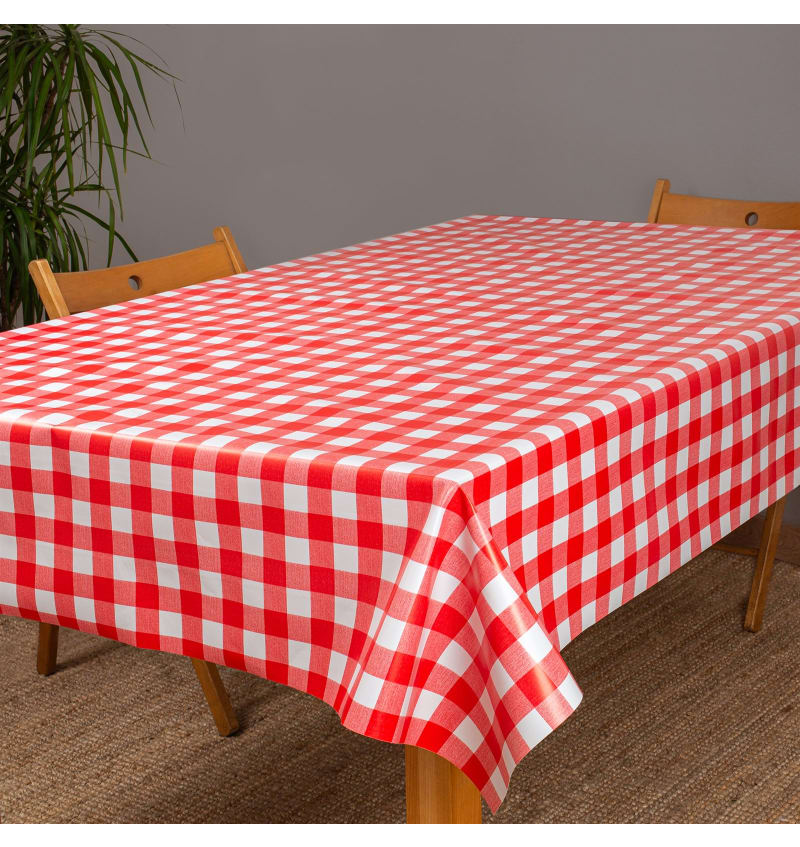 MIMOSA - 140cm - 20m - PLAID RED - sfeerfoto MI41621 img