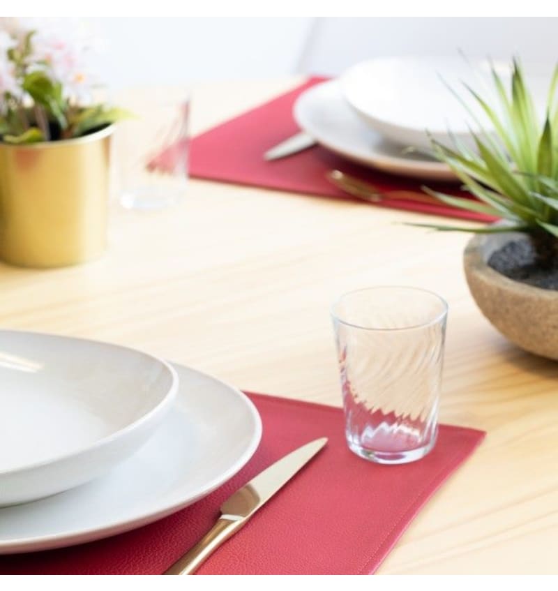 MONACO - placemat - 45x30cm - 12st - RED - detail MON011021 img