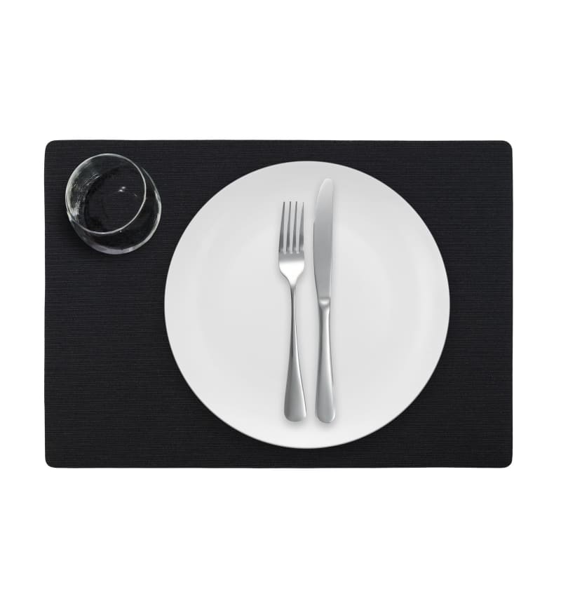 PLACEMAT - SOFIA - 30x43cm - 12st - ANTHRACITE - detail PLM5706 img