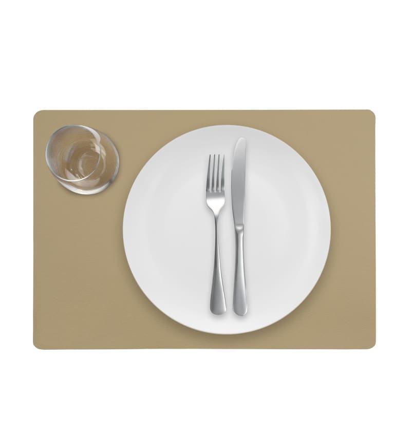 PLACEMAT - LUNAR - 30x43cm - 12st - BEIGE/SAND - detail PLM6002 img