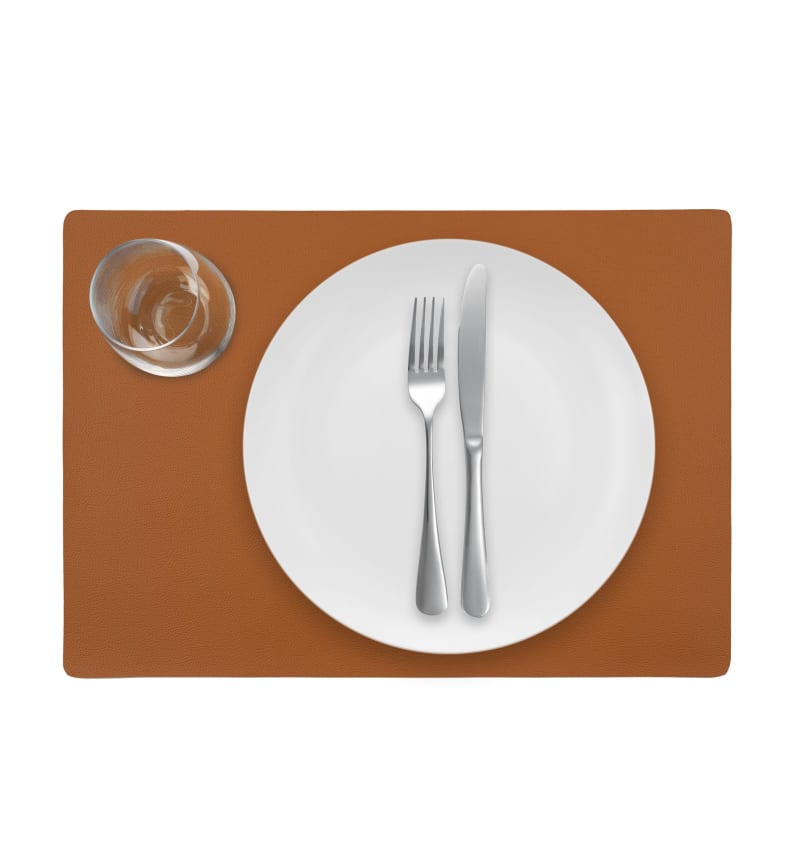 PLACEMAT - LUNAR - 30x43cm - 12st - ORANGE/PISTACHIO - detail PLM6004 img