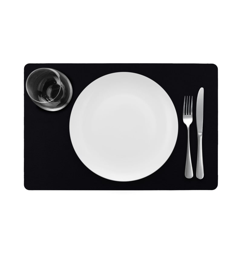 PLACEMAT - RECYC LEDER - 28,5x43,5cm - 12st - CHIA - detail PLM7007 img