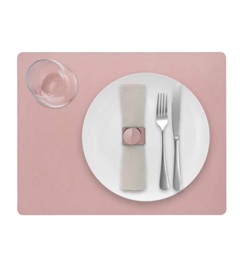 SKINNATUR - placemat - 45x35cm - 12st - ROSEWATER - detail SKIN01010 img