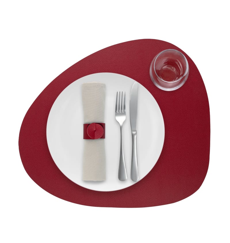 SKINNATUR - placemat pebble - 46x40cm - 12st - SALSA - detail SKIN02007 img