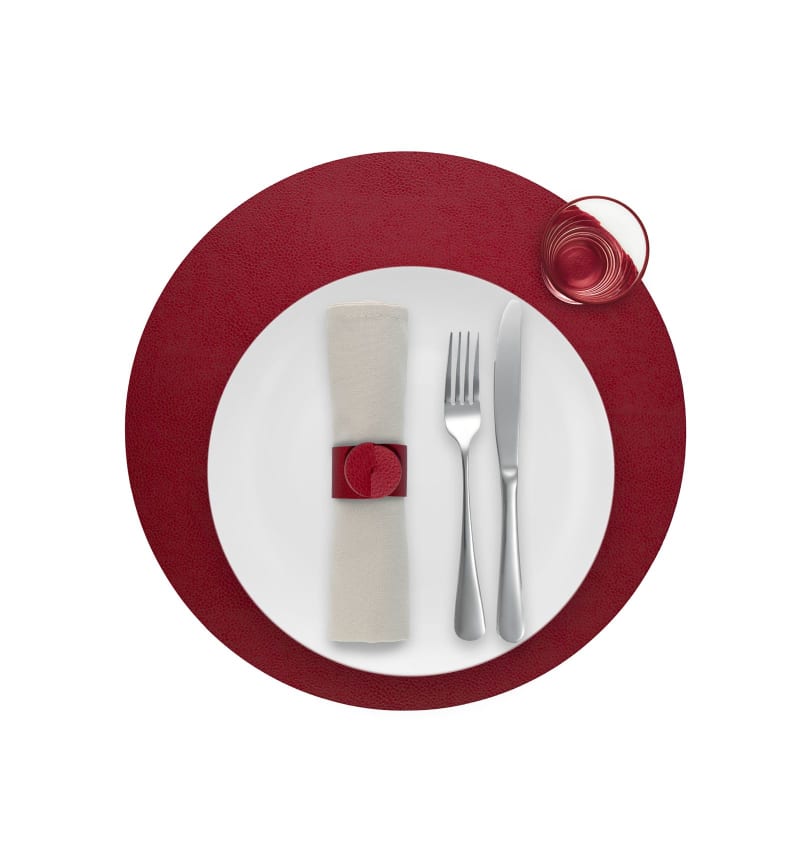 SKINNATUR - placemat circle - 38cm rond - 12st - SALSA - detail SKIN03007 img