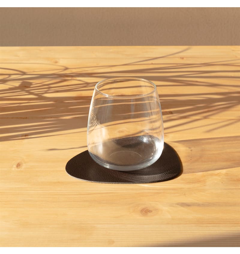 SKINNATUR - onderzetter pebble - 13x11cm - 1set/6st - COFFEE BEAN - sfeerfoto SKIN10202 img